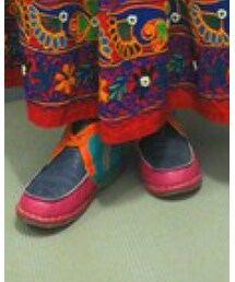 BOOFOOWOO | クレイジーカラーチャッカーブーツ(ブーツ)