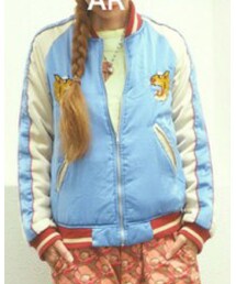 GO TO HOLLYWOOD | トラサテンリバーシブルスカジャン(ブルゾン)