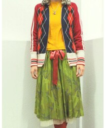 GO TO HOLLYWOOD | ビンテージテンジクレイヤードOP(ワンピース)