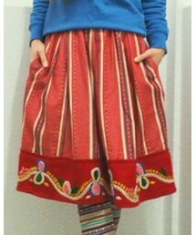 DENIM DUNGAREE | ポコポコSK(スカート)