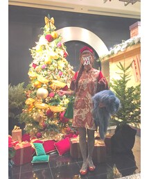 ツリー | ホテル入り口のツリー(福袋/福箱)