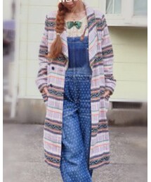 GO TO HOLLYWOOD | イロンナチェックガウン(その他アウター)