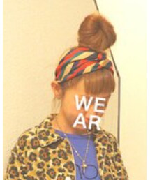 GO TO HOLLYWOOD | レジメンヘアバンド（レッド）(ヘアバンド)