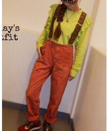 GO TO HOLLYWOOD | カツラギサスペンダーツキタイダイダメージPN(その他パンツ)