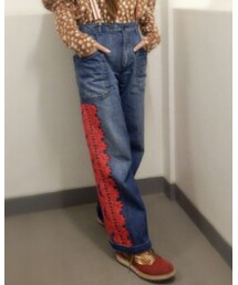 GO TO HOLLYWOOD | マラケシュ刺繍デニム(デニムパンツ)