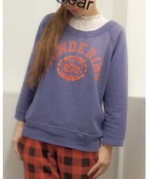 GO TO HOLLYWOOD | レースデコレーションスウェット(スウェット)