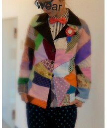 VINTAGE | パッチワークテーラードJK(テーラードジャケット)