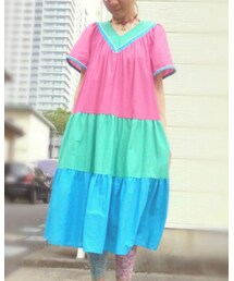 VINTAGE | ティアードワンピ(ワンピース)