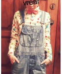 DENIM DUNGAREE | 花柄シャツ(シャツ/ブラウス)