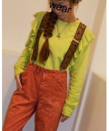 GO TO HOLLYWOOD | ビンテージウラケフリフリスウェット(スウェット)