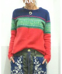 古着 | ノルディック柄ニット(ニット/セーター)
