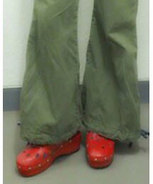 AHCAHCUM.muchacha | パンチングサボ(その他シューズ)