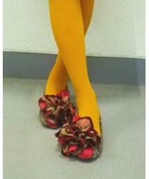 Irregular Choice | レオパードローズフラットシューズ(バレエシューズ)