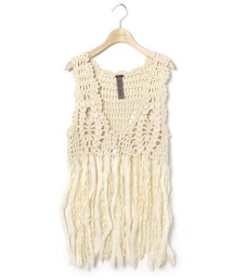 AULA AILA | フリンジベスト(ベスト)
