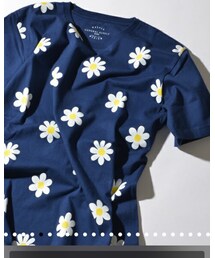 SHIPS GENERAL SUPPLY | SHIPS GENERAL SUPPLY(シップス ジェネラルサプライ): デイジーパターンプリントTシャツ■(Tシャツ/カットソー)