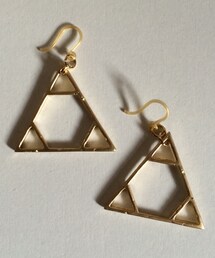 jemstoneで買ったトライアングルピアス(ピアス（両耳用）)