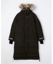 CANADA GOOSE | カナダグース千駄ヶ谷店で購入・サイズSサイズ 中にセーターを着てジャストな感じです。XSだとファスナー締めるとキツい感じでした。ご参考になれば!(ダウンジャケット/コート)