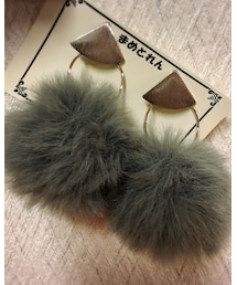 友達のハンドメイド | ピアス(両耳用)