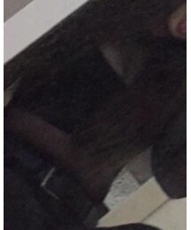 fashion nova | black mesh longsleeve top. (その他トップス)