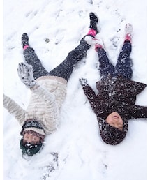 久々の雪 満喫中😂 | おもちゃ
