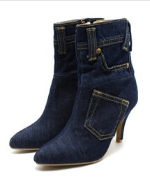 Rodeo Crowns | デニムショートブーツ(ブーツ)