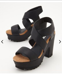 MOUSSY | WIDE BELT SANDALS(サンダル)