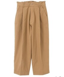 w closet | ワイドタックパンツ(その他パンツ)