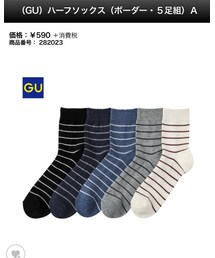 GU | (ソックス/靴下)