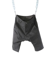 incarnation | 11883-6410C COTTON 98% ELASTANE 2% PANTS SARROUEL CARGO SHORT [T81 / GRAY](カーゴパンツ)