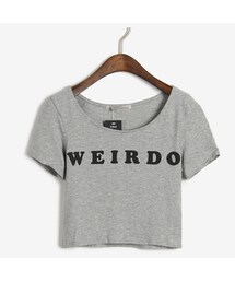 심플 크롭탑(Tシャツ/カットソー)