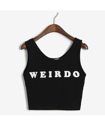 심플 크롭탑(Tシャツ/カットソー)