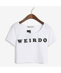 심플 크롭탑(Tシャツ/カットソー)