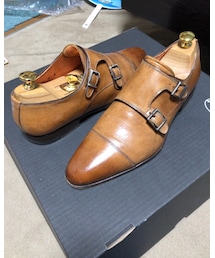 Santoni | ダブルモンク(ドレスシューズ)