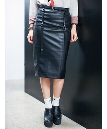 ZARA | レザースカート(スカート)