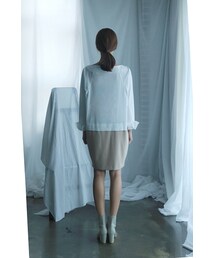 SECONDHOTEL | Carmen color combi one-piece(ワンピース)