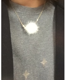 ファー付きネックレス💍 | ネックレス