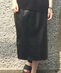 CHEAP MONDAY | LEATHER SKIRT(スカート)