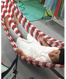 ハンモック欲しいー！とじーじにおねだり中。笑笑 | その他