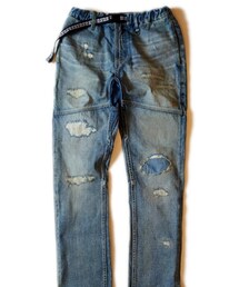 ALDIES | Damage Denim Blacksmith Pants(デニムパンツ)