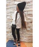 GU(ジーユー)の「トップス(Tシャツ/カットソー)」
