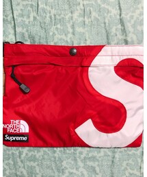THE NORTH FACE | (未所持)THE NORTH FACE × Supreme レッドサコッシュ(エコバッグ/サブバッグ)