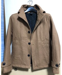 HARE | HARE ブラウンフードジャケット 古着 1156(ブルゾン)