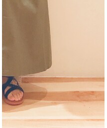 Samansa Mos2 blue | サンダル