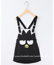 衣櫥料理 | 酷企鵝童趣吊帶裙(スカート)