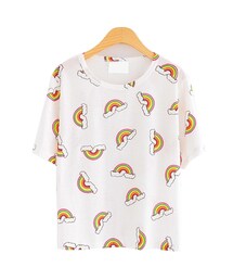衣櫥料理 | 彩虹T恤(Tシャツ/カットソー)