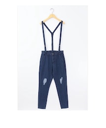 衣櫥料理 | 吊帶牛仔褲(デニムパンツ)