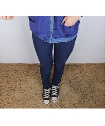 衣櫥料理 | 鬆緊拉鏈牛仔褲(デニムパンツ)