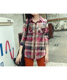 衣櫥料理 | 格子襯衫(シャツ/ブラウス)