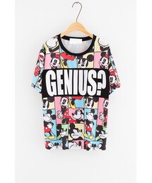 衣櫥料理 | 彩色黑白米奇米妮T恤(Tシャツ/カットソー)