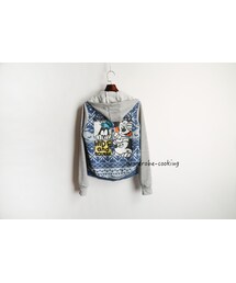 衣櫥料理 | 雪花米奇牛仔拼接外套(デニムジャケット)